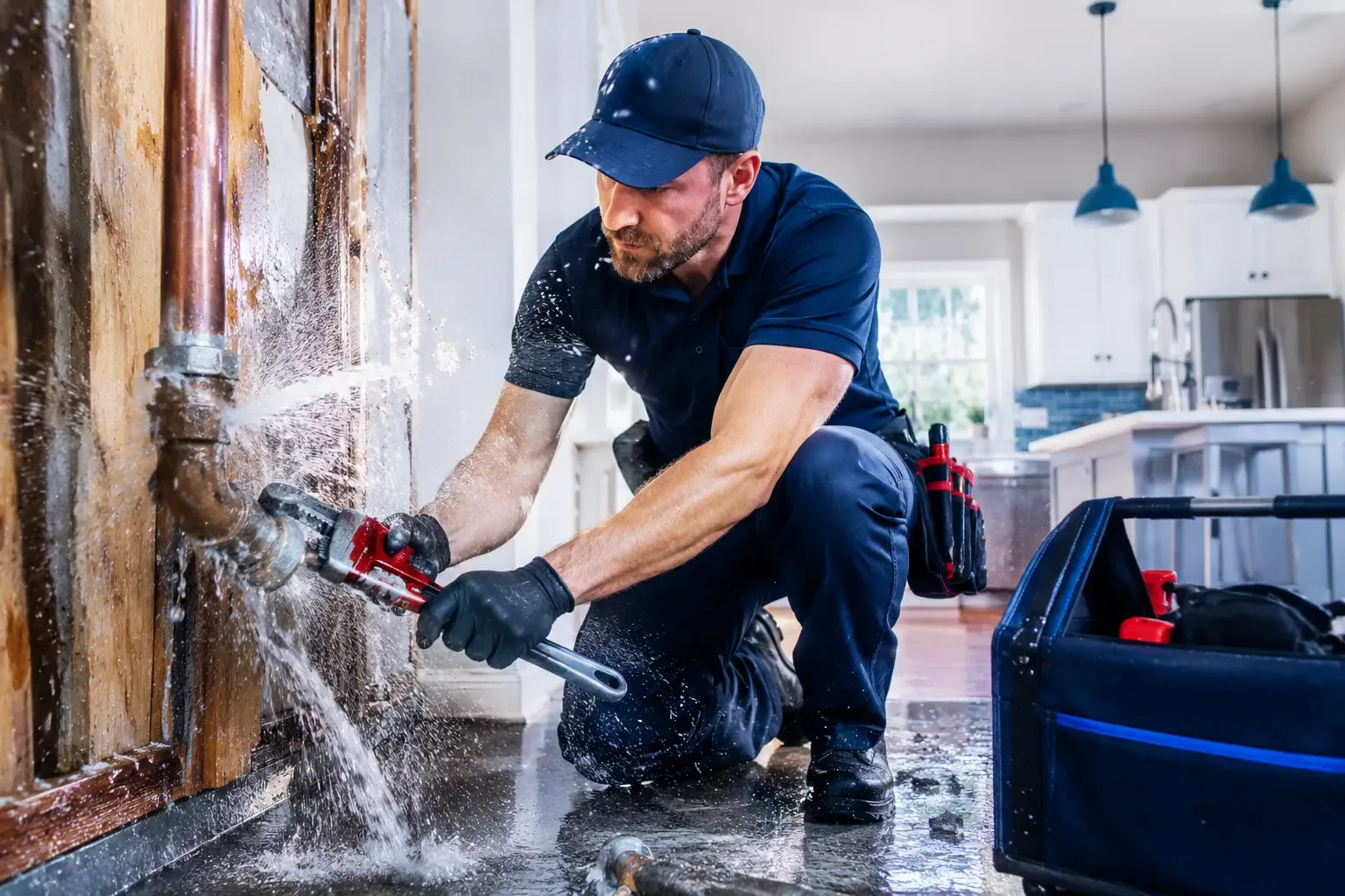 Emergency pipe repair in Nebraska
